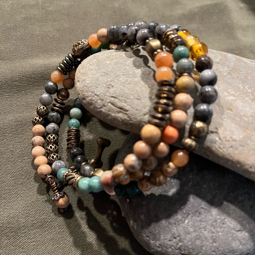 Multicolor Beaded Bracelet Set